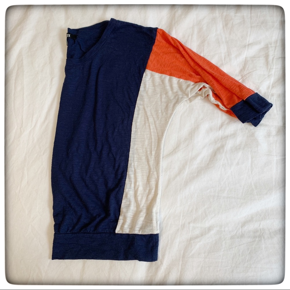 Color block top